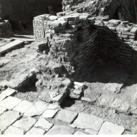 West area of courtyard, view from east, 1964 ©Italian Archaeological Mission in Afghanistan