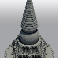 Stupa 7 - Preliminary reconstruction (Carlotta Passaro)