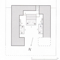 Fig. 15 - Zone 10: Chapel 8:  ground plan 