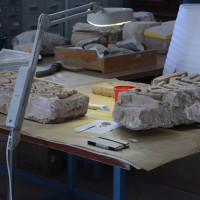 Conservation labs at the Kabul National Museum, 2013 ©IsIAO archives Ghazni/Tapa Sardar Project 2014