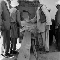 Activities concerning the arch of Mawdud, 1958 ©IsIAO archives Ghazni/Tapa Sardar Project 2014