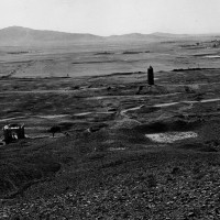 Mausoleum of Sebuktegin and minaret of Bahram Shah, 1957 ©Italian Archaeological Mission in Afghanistan