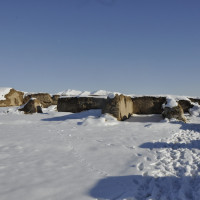 Throne room, view from north, 2003 ©Italian Archaeological Mission in Afghanistan