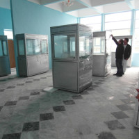 Installation of the new Islamic Museum in Ghazni, 2013 ©Ajmal Yar 2013