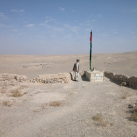 Hajji Naqshband Rajabi in the ziyara 'Abd al-Salam, 2002 ©IsIAO archives Ghazni/Tapa Sardar Project 2014