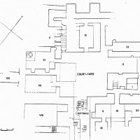 Plan of the house of lustre-wares, 1958 ©IsIAO archives Ghazni/Tapa Sardar Project 2014