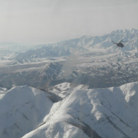 Flight to Ghazni, 2013 ©IsIAO archives Ghazni/Tapa Sardar Project 2014