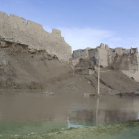 Walls of the citadel of Ghazni, 2005 ©IsIAO archives Ghazni/Tapa Sardar Project 2014