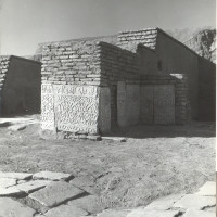 West area of courtyard, view from east, 1964 ©Italian Archaeological Mission in Afghanistan