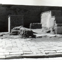 West area of courtyard, 1962 ©Italian Archaeological Mission in Afghanistan