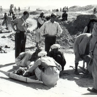 G. Tucci in the courtyard, 1966 ©Italian Archaeological Mission in Afghanistan