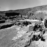 Entrance area, view from east, 1962 ©Italian Archaeological Mission in Afghanistan