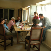 The team at the Kabul National Museum, 2004 ©IsIAO archives Ghazni/Tapa Sardar Project 2014