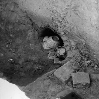 Repository with lustre-wares and other objects, 1957 ©IsIAO archives Ghazni/Tapa Sardar Project 2014