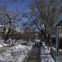 Garden of the mausoleum of Mahmud in Rawza, 2013 ©IsIAO archives Ghazni/Tapa Sardar Project 2014